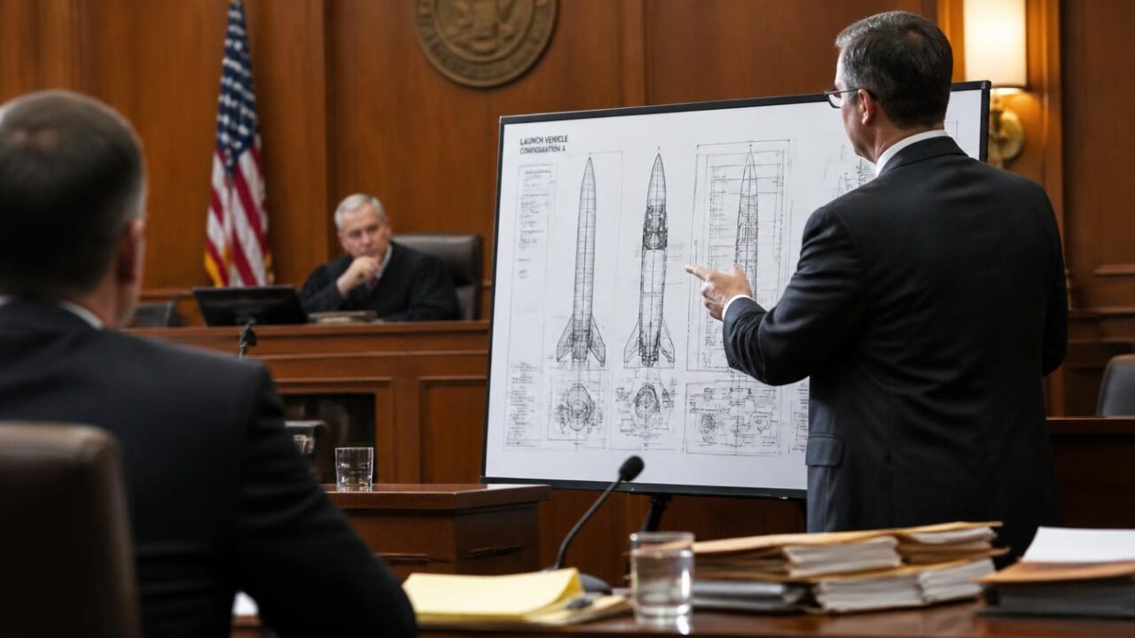 Space Industry Patent Litigation